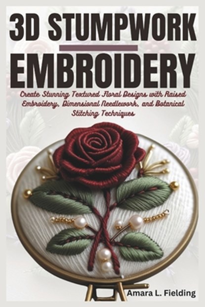 3D Stumpwork Embroidery: Create Stunning Textured Floral Designs with Raised Embroidery, Dimensional Needlework, and Botanical Stitching Techniques, Amara L. Fielding - Paperback - 9798313576473