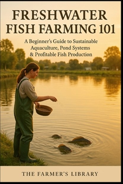Freshwater Fish Farming 101: A Beginner's Guide to Sustainable Practices, Farmer's Library - Paperback - 9798313788388