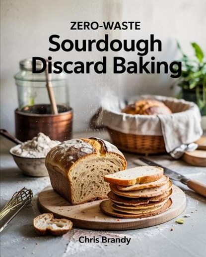 Zero-Waste Sourdough Discard Baking: Step-by-Step Techniques for Perfect Sourdough, From Starters to Baguettes and More, Chris Brandy - Paperback - 9798316258390