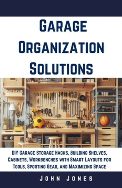 Garage Organization Solutions: DIY Garage Storage Hacks, Building Shelves, Cabinets, Workbenches with Smart Layouts for Tools, Sporting Gear, and Max, John Jones - Paperback - 9798327698925