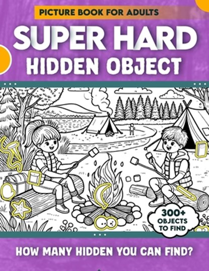 Hidden Object Super Hard Picture Book For Adults: 300+ objects to find can you find the hidden heart, egg, hat, slice of pie?, Wonder Finds - Paperback - 9798329632903