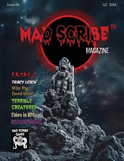 Mad Scribe Magazine Issue #6, Chris Miller - Paperback - 9798330278589