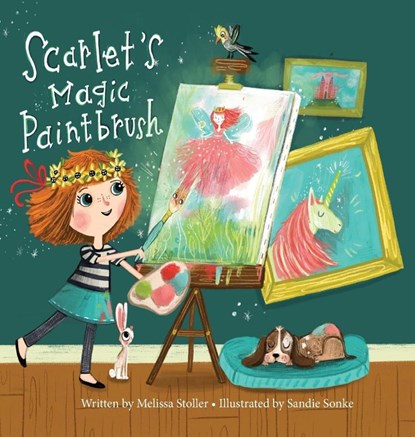 Scarlet's Magic Paintbrush, Melissa Stoller - Gebonden - 9798330477494