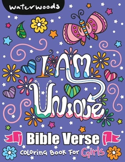 I Am Unique Bible Verse Coloring Book for Girls, Waterwoods Media - Paperback - 9798330493586