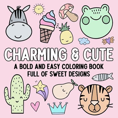 Charming & Cute, Hue Coloring - Paperback - 9798330675777