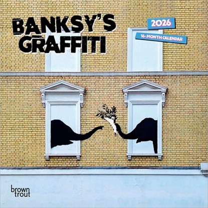 Banksy's Graffiti 2026 Mini 7x7 Calendar, Browntrout - Paperback - 9798330701667