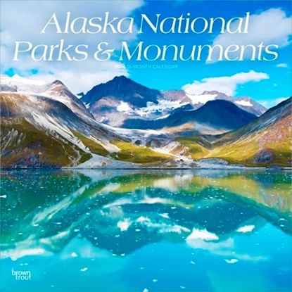 Alaska National Parks & Monuments 2026 12 X 24 Inch (Hanging) Monthly Square Wall Calendar Plastic-Free, Browntrout - Gebonden - 9798330702039