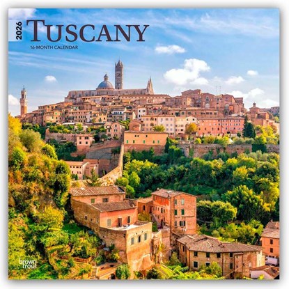 Tuscany 2026 Square Flap Calendar, Browntrout Publishers - Paperback - 9798330706051