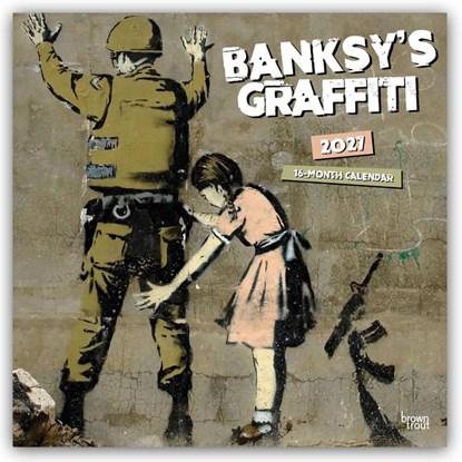 Banksy's Graffiti 2027 - 16-Monatskalender, Browntrout Publishers - Paperback - 9798330713011