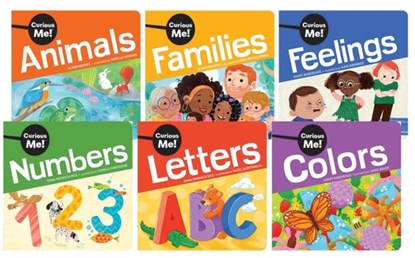 Curious Me!(tm) Board Books Complete Series 6-Book Set, Multiple Authors - Gebonden - 9798330903825