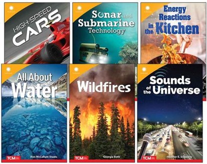 Smithsonian Steam Physical Science Informational Text for Middle School 6-Book Set, Multiple Authors - Paperback - 9798330903962