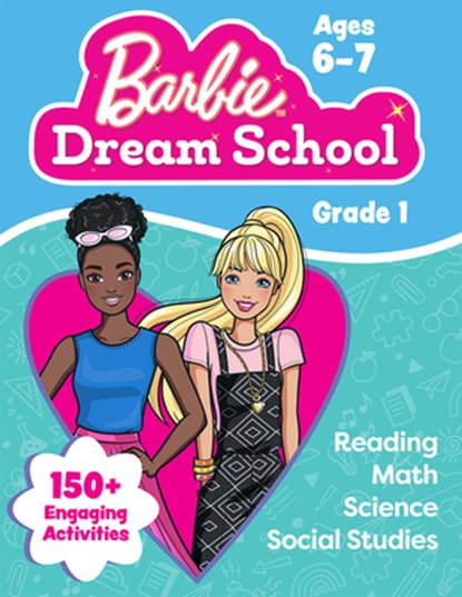 Barbie Dream School Grade 1 Workbook, Teacher Created Materials - Paperback - 9798330922598