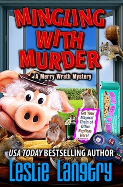 Mingling With Murder, Leslie Langtry - Paperback - 9798335915144