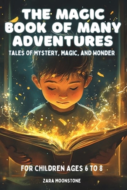 The Magic Book of Many Adventures: Tales of Mystery, Magic, and Wonder Story Book For Kids Ages 6-8, Zara Moonstone - Paperback - 9798336708059