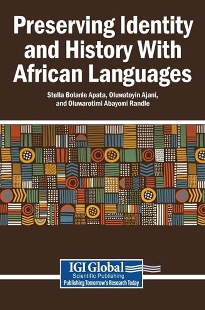 Preserving Identity and History With African Languages, niet bekend - Gebonden - 9798337340326