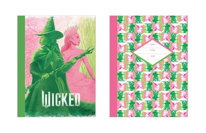 Wicked Pink & Green Composition Notebook Set (Set of 2), Insight Editions - Paperback - 9798337400259