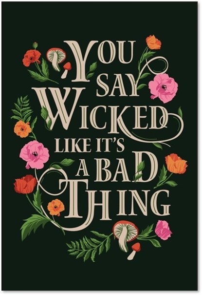 Wicked Embroidered Journal, Insight Editions - Gebonden - 9798337401119