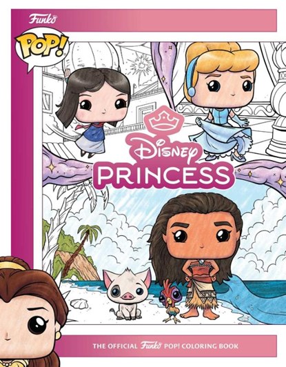 Disney Princess Official Funko POP! Coloring Book, niet bekend - Paperback - 9798337402314