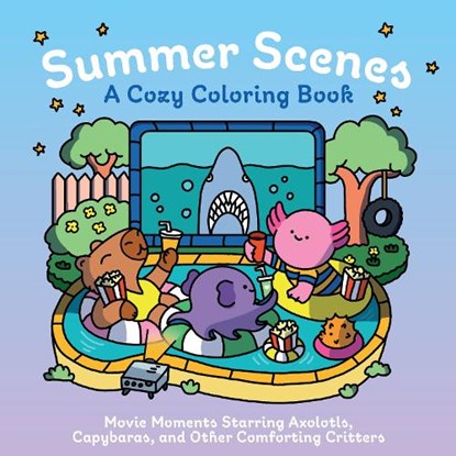 Summer Scenes: A Cozy Coloring Book, Insight Editions - Paperback - 9798337402499