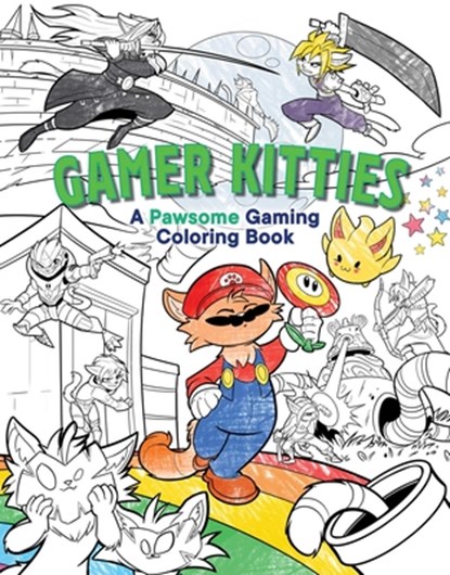 Gamer Kitties Coloring, Insight Editions - Paperback - 9798337402581