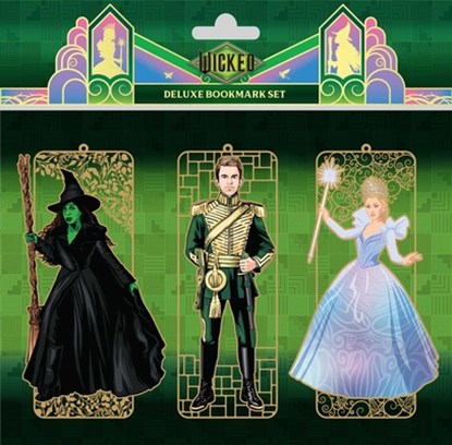 Wicked Deluxe Bookmark Set (Set of 3), Insight Editions - Paperback - 9798337402963