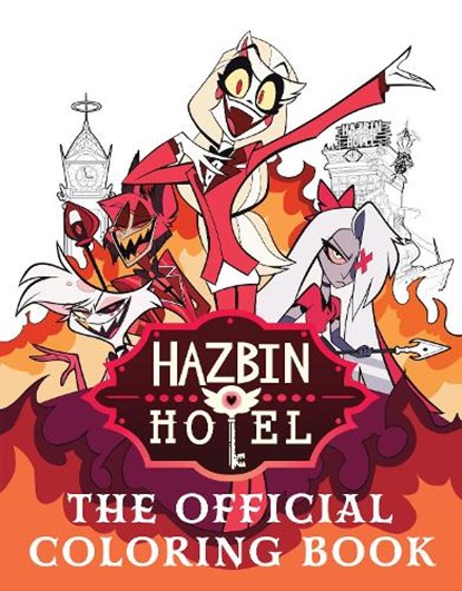 Hazbin Hotel: The Official Coloring Book, Insight Editions - Paperback - 9798337403410