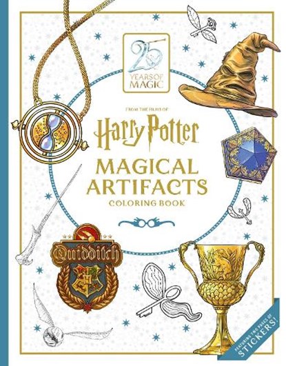 Harry Potter: Magical Artifacts Coloring Book, Insight Editions - Paperback - 9798337403779