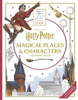Harry Potter: Magical Places and Characters Coloring Book - Insight Editions - 9798337403793