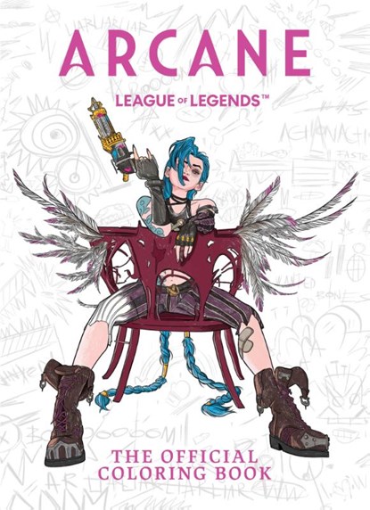 Arcane: The Official Coloring Book, niet bekend - Paperback - 9798337404318