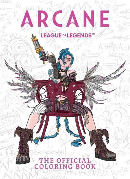 Arcane: The Official Coloring Book, Insight Editions - Paperback - 9798337404318