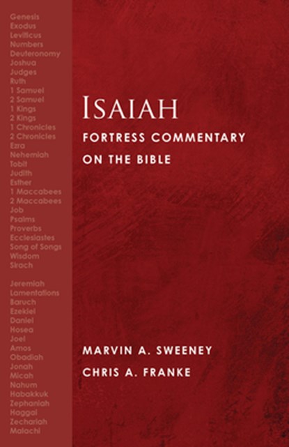 Isaiah, Marvin A. Sweeney ; Chris A. Franke - Paperback - 9798341900110