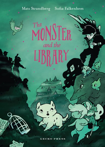 The Monster and the Library, Mats Strandberg - Gebonden - 9798348027308