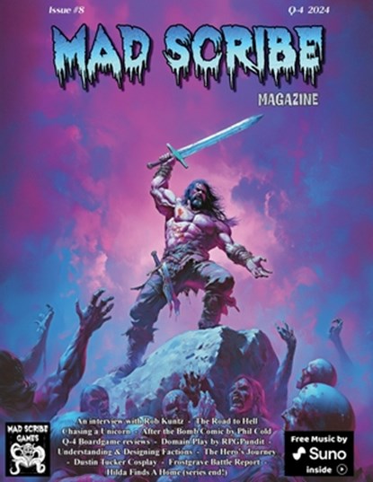 Mad Scribe Magazine Issue #8, Chris Miller - Paperback - 9798348177140