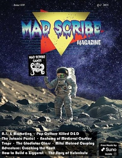 Mad Scribe Magazine Issue #10, Chris Miller - Paperback - 9798348567330