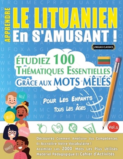 APPRENDRE LE LITUANIEN EN S'AMUSANT - POUR LES ENFANTS, Linguas Classics - Paperback - 9798349002274