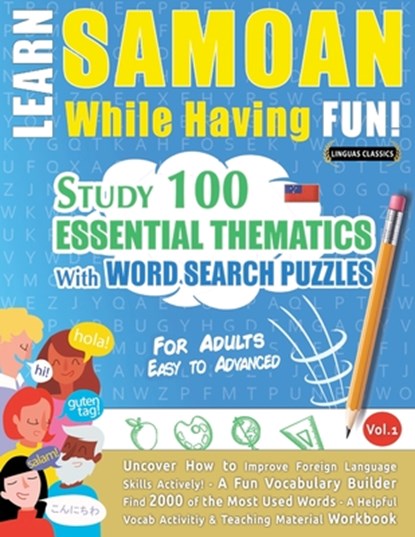 LEARN SAMOAN WHILE HAVING FUN! - FOR ADULTS, Linguas Classics - Paperback - 9798349008603