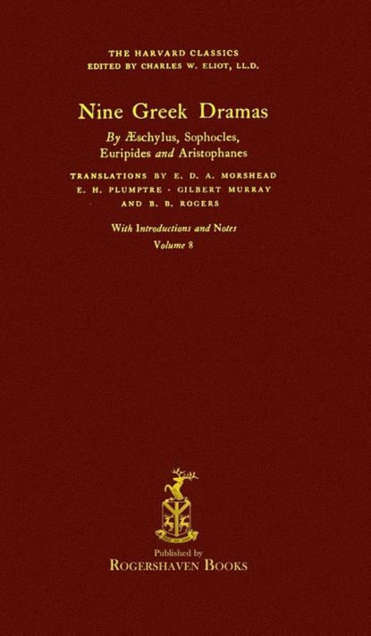 The Harvard Classics, Charles W Eliot - Gebonden - 9798349278914