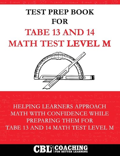 Test Prep Book For TABE 13 and 14 Math Test Level M, Coaching For Better Learning - Paperback - 9798349287763
