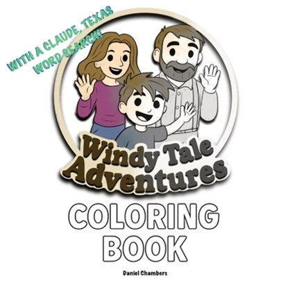 Windy Tale Adventures: Coloring Book, Daniel Chambers - Paperback - 9798349348785