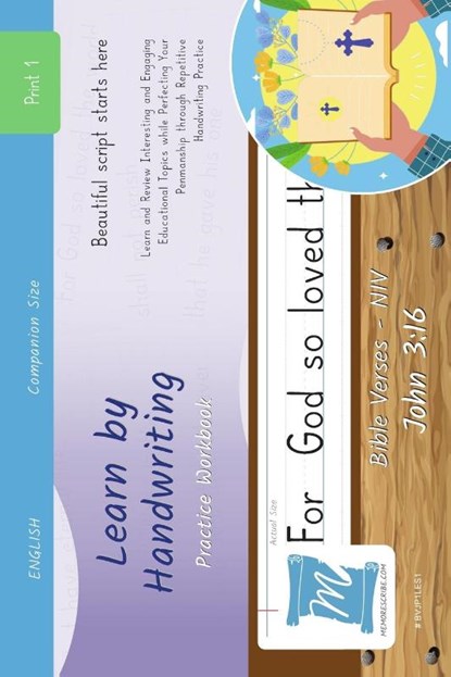 Handwriting Practice Workbook - Bible Verses - John 3, Jessica Cobo ; Victor Cobo ; Memorescribe - Paperback - 9798349446788