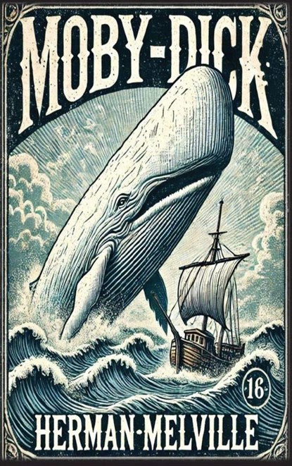 Moby Dick, Herman Melville - Gebonden - 9798349600241
