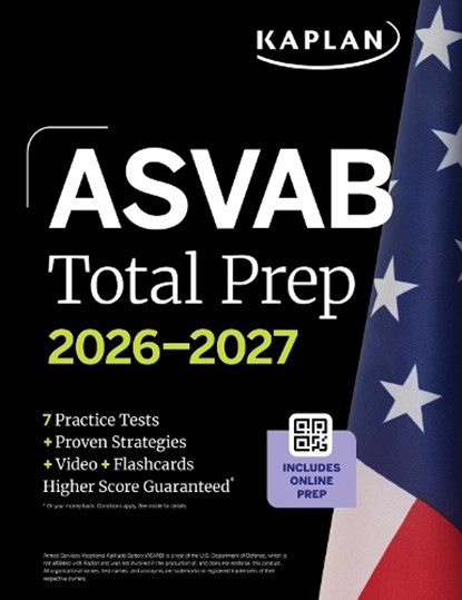 ASVAB Total Prep 2026-2027, Kaplan Test Prep - Paperback - 9798349700927