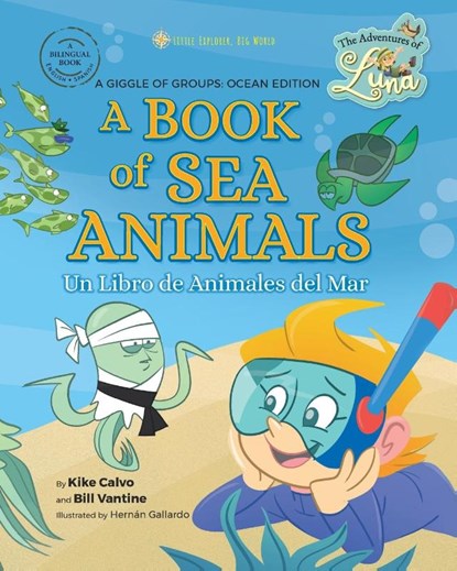 A Book of Sea Animals, Kike Calvo - Paperback - 9798349986048