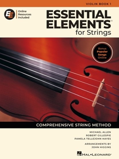 Essential Elements for Strings - Violin Book 1 with Online Resources, Robert Gillespie - Paperback - 9798350120745