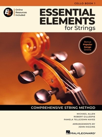 Essential Elements for Strings - Cello Book 1 with Online Resources, Robert Gillespie - Paperback - 9798350120769