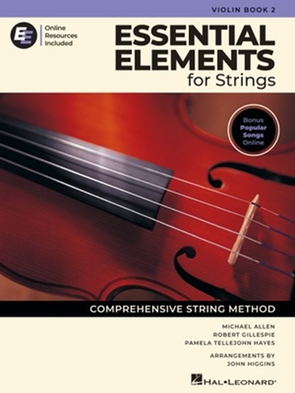 Essential Elements for Strings - Violin Book 2 with Online Resources, Robert Gillespie - Paperback - 9798350136555