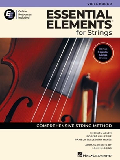 Essential Elements for Strings - Viola Book 2 with Online Resources, Robert Gillespie - Paperback - 9798350136579