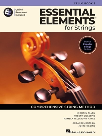 Essential Elements for Strings - Cello Book 2 with Online Resources, Robert Gillespie - Paperback - 9798350136593