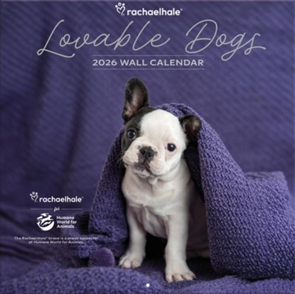 Rachael Hale + Nhs - Lovable Dogs 2026 Wall Calendar, Turner Licensing - Gebonden - 9798350612165