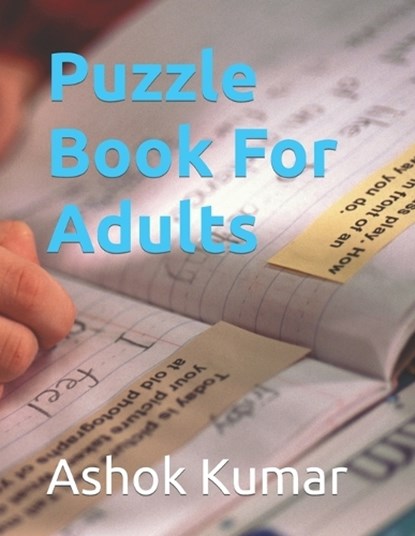 Puzzle Book For Adults, Ashok Kumar - Paperback - 9798351680859